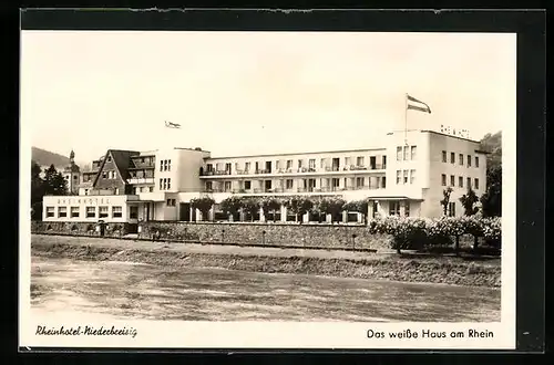 AK Niederbreisig / Rhein, Blick zum Rheinhotel