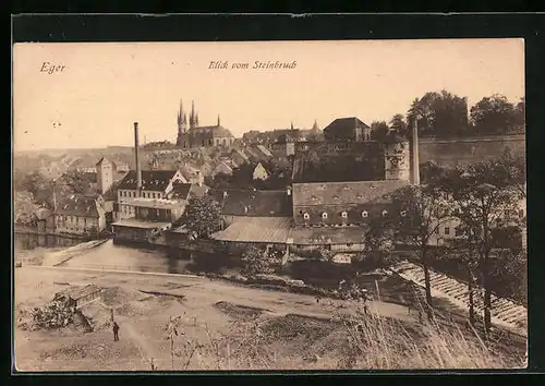 AK Eger, Blick vom Steinbruch