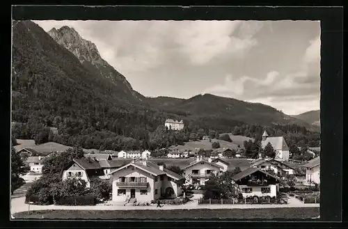 AK Mauthausen / Obb., Gesamtansicht mit Schloss Staufeneck