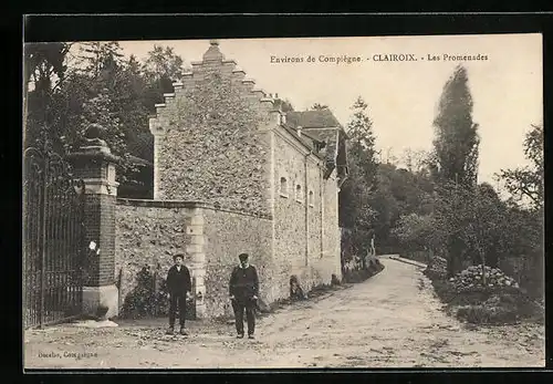 AK Clairoix, les Promenades