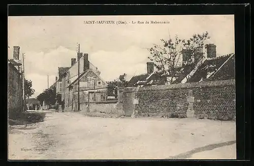 AK Saint-Sauveur, la Rue de Mabonnerie