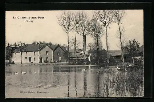 AK La Chapelle-aux-Pots, l'Étang