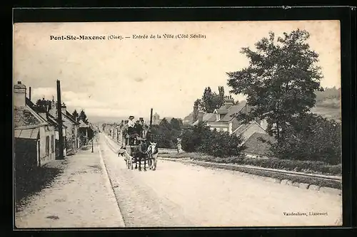 AK Pont-Ste-Maxence, Entrée de la Ville