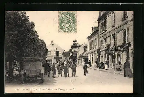 AK Pierrefonds, l'Hotel des Etrangers