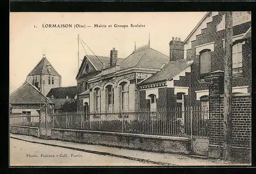 AK Lormaison, Mairie et Groupe Scolaire