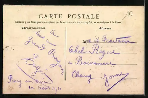 AK Précy-sur-Oise, la Porte de la Ferme de la Sablonnière