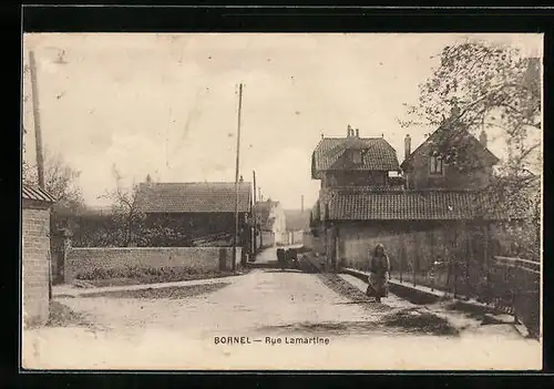 AK Bornel, Rue Lamartine