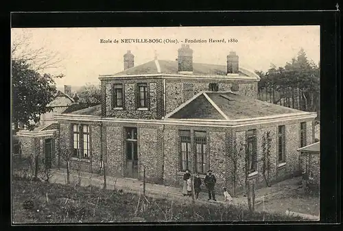 AK Neuville-Bosc, Ecole, Fondation Havard