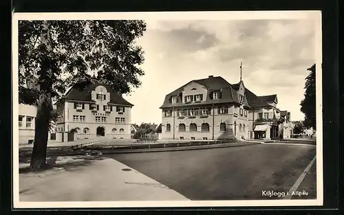 AK Kisslegg / Allgäu, am Rathaus