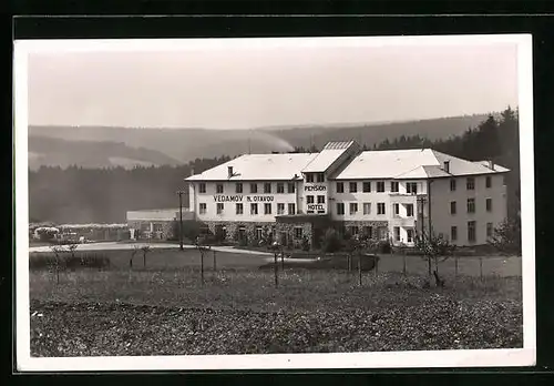 AK Zvikovske Podhradi, Pension Hotel Vedamov N. Otavou, Aussenansicht