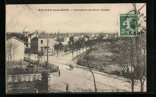 AK Aulnay-sous-Bois, Carrefour du Gros Peuple