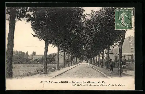 AK Aulnay-sous-Bois, Avenue du Chemin de Fer