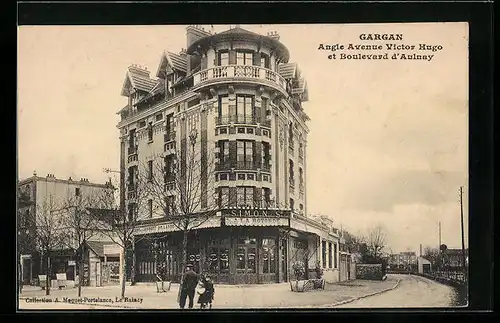 AK Gargan, Angle Avenue Victor Hugo et Boulevard d`Aulnay