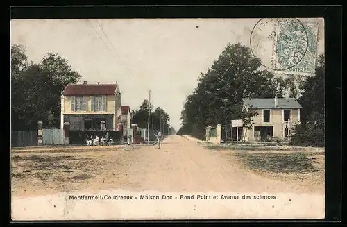 AK Montfermeil-Coudreaux, Maison Doc, Rond Point et Avenue des Sciences