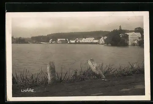 AK Lnare, Uferanlagen mit Blick auf den gesamten Ort