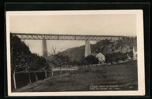 AK Pisek, unter der Brücke nach Ceverna