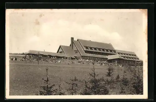 AK Ahornberg im Böhmerwald, Unter dem Hotel Svehla-Baude