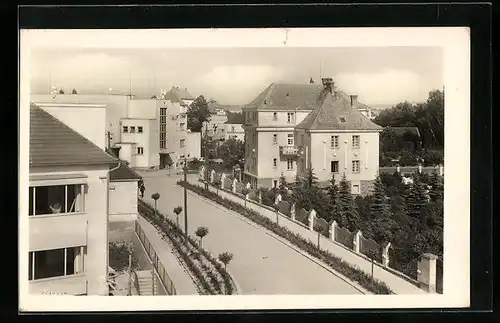 AK Blatna, Ruzova Ulice, Stadtvillen