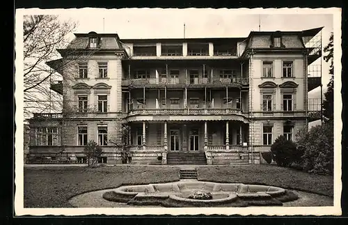 AK Bad Reichenhall, vor dem Sparkassenerholungsheim