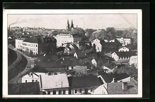AK Orlova, Vystava Tesinska a Ostravska 1926, Pohled na Orlovou od jihovychodu