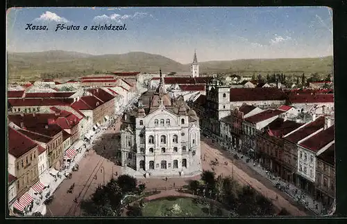 AK Kassa, Fö-utca a szinhazzal