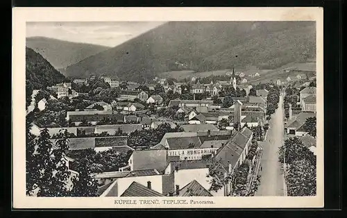 AK Kupele Trenc Teplice, Panorama