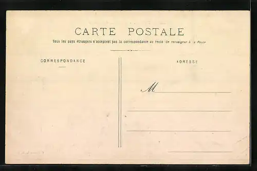 AK Clermont, Rue de la République, Strassenpartie