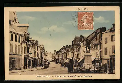 AK Breteuil, Place du Marché aux Herbes