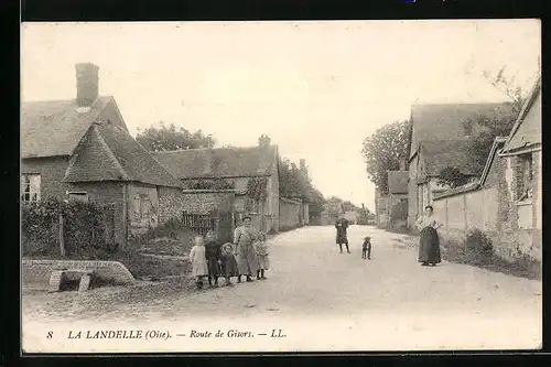 AK La Landelle, Route de Gisors