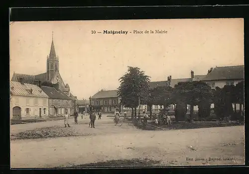 AK Maignelay, Place de la Mairie