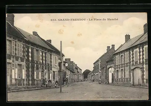 AK Grand-Fresnoy, La Place du Marché