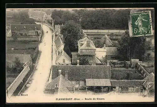 AK Flavacourt, Route de Gisors