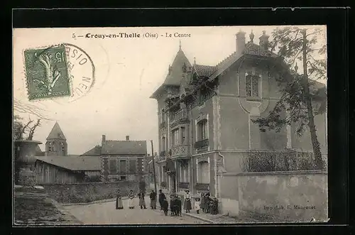 AK Crouy-en-Thelle, Le Centre