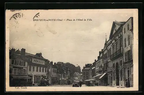AK Breteuil-s-Noye, Place de l`Hôtel de Ville