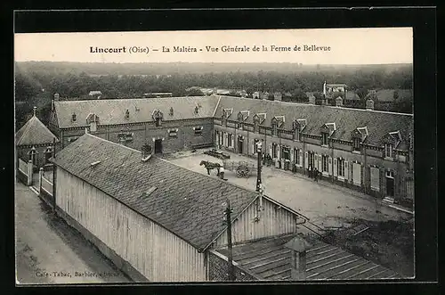 AK Lincourt, La Maltéra, Vue Générale de la Ferme de Bellevue