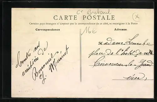 AK Bonneuil, L`École et la Poste