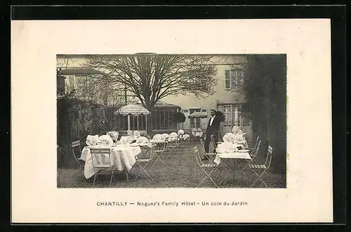 AK Chantilly, Noguez`s Family Hôtel, Un coin du Jardin