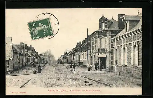 AK Guiscard, Carrefour de la Rue de Chauny
