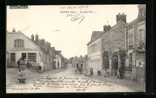 AK Boury, Grande Rue, Strassenpartie