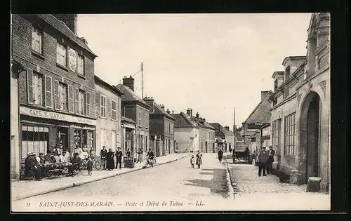 AK Saint-Just-des-Marais, Poste et Débit de Tabac