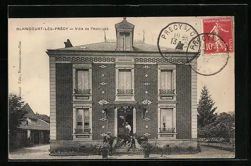 AK Blaincourt-lès-Précy, Ville de l`Autruche