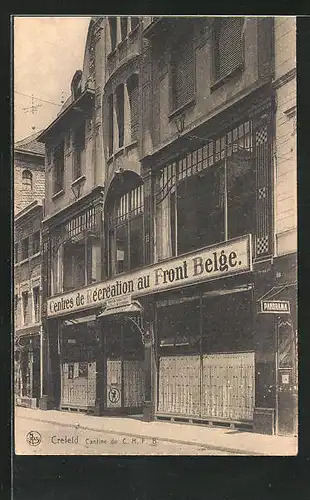 AK Crefeld, Cantine du C. R. F. B.