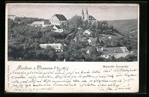 AK Vranov u Brna, Ortsansicht