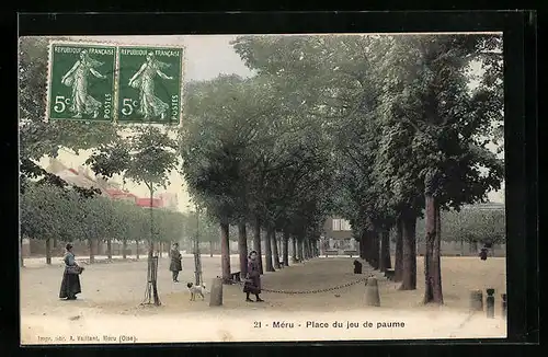 AK Méru, Place du jeu de paume