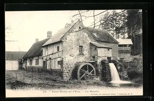 AK Saint-Rémy-en-l`Eau, Le Moulin