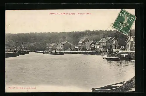 AK Longueil-Annel, Vue sur l`Oise