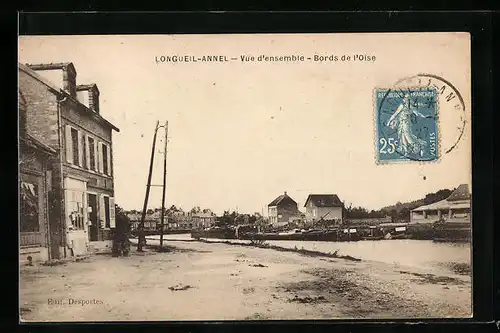 AK Longueil-Annel, Vue d`ensemble - Bords de l`Oise
