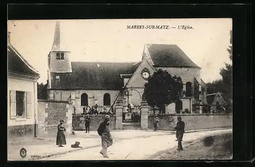 AK Marest-sur-Matz, L`Eglise