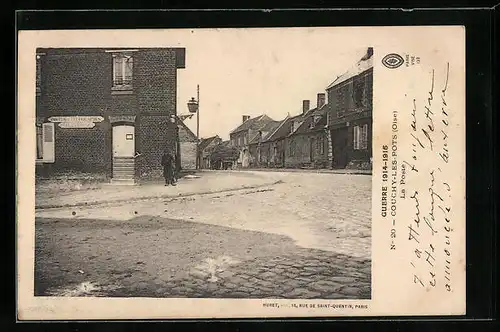 AK Conchy-les-Pots, La Poste