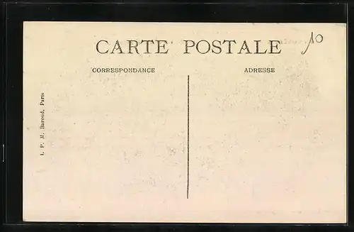 AK Conchy-les-Pots, Bureau de Postes et Rue de l`Eglise